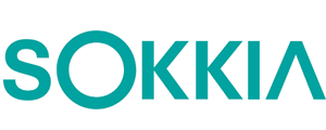 SOKKIA brand logo in turquoise and orange
